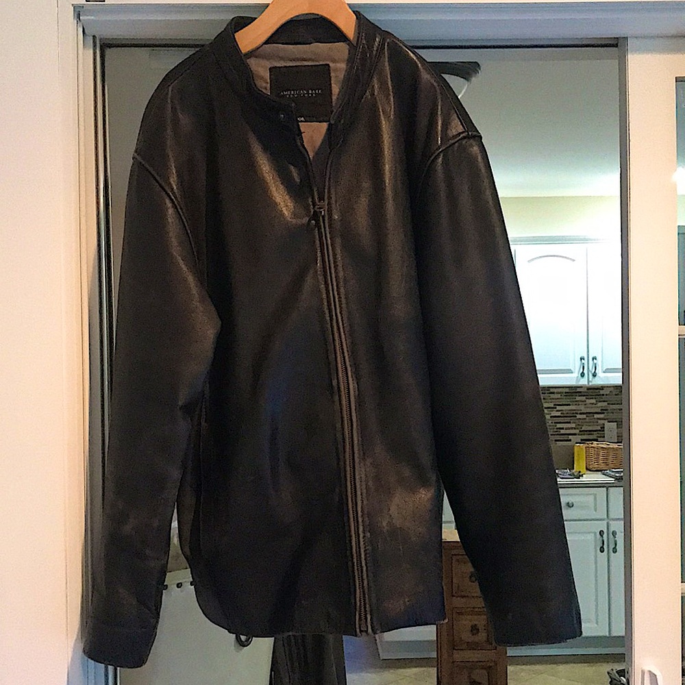 Leather jacket